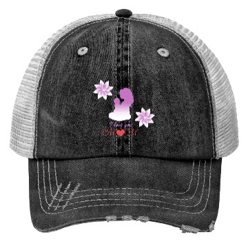 Discover I love you mom Trucker Hats