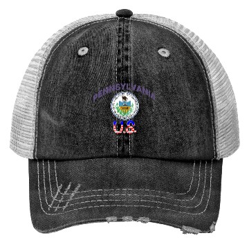 Discover Pennsylvania us Trucker Hats