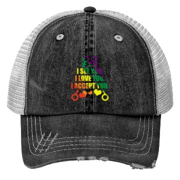 Discover Pride month LGBTQ Trucker Hats