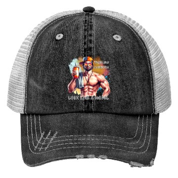 Discover Train Like a Champion, Look Like a Model Trucker Hats