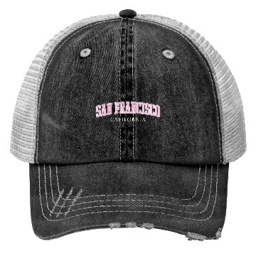 Discover San Francisco California Trucker Hats
