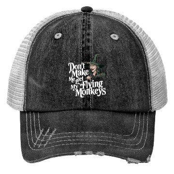 Discover Wicked Witch Flying Monkeys Trucker Hats