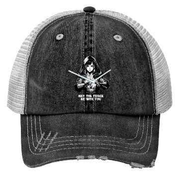 Discover Anime Jedi Girl Trucker Hats