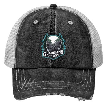 Discover Guardians of the Night Design Trucker Hats