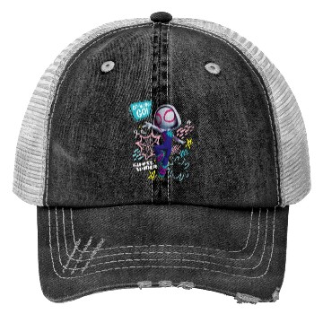 Discover Marvel Spidey And His Amazing Friends Ghost Spider Trucker Hats