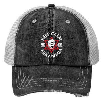 Discover Keep Calm And Learn Krav Maga Martial Arts Trainin Trucker Hats