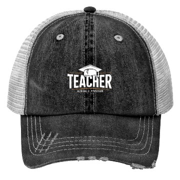 Discover Teacher Teachers Student School Profession Trucker Hats