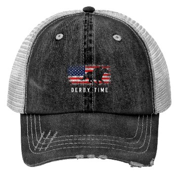 Discover Horse Horses Derby Time Horse Racing Trucker Hats