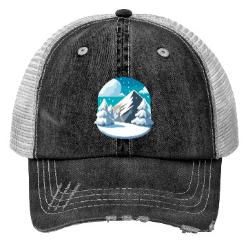Discover Winter Wonderland Trucker Hats