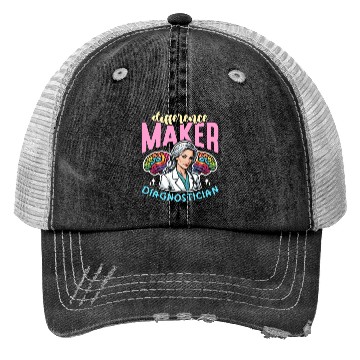 Discover School Psych Difference Maker School Counselor Trucker Hats
