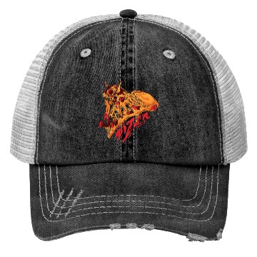 Discover PIZZA SKULL Classic Trucker Hats