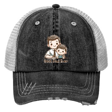 Discover Best Dad Ever Trucker Hats