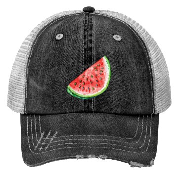 Discover Watermelon Clipart - Fresh Summer Fruit Designs, Trucker Hats