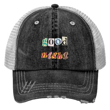 Discover Dreamy Spectrum Typography Trucker Hats