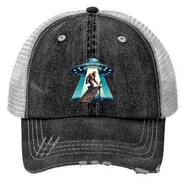 Discover Bigfoot and the UFO Trucker Hats
