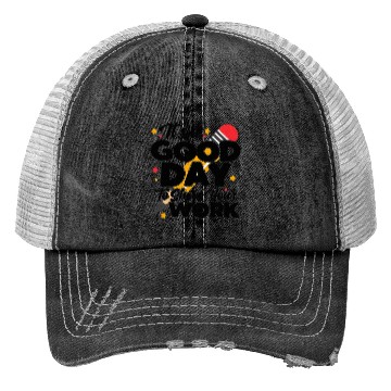 Discover It's A Good Day To Show Your Work Math Teacher Trucker Hats