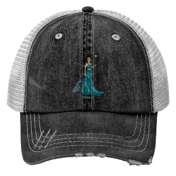 Discover Majestic Hera: Greek Goddess Trucker Hats