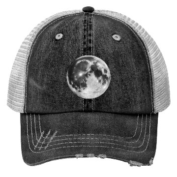 Discover Realistic Moon Trucker Hats