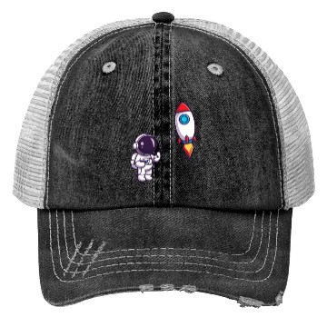 Discover play with rocket balloon Trucker Hats