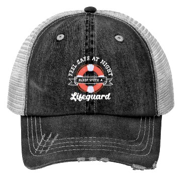 Discover Lifeguard Swimming Water Profession Trucker Hats