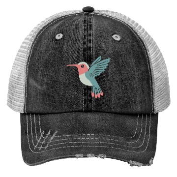 Discover Flying Hummingbird Trucker Hats