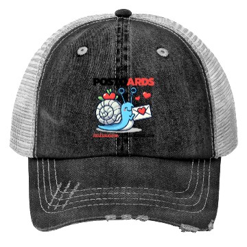 Discover Postcards and postage old-fashioned love Trucker Hats