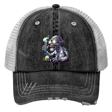 Discover Scientific research zombies Trucker Hats