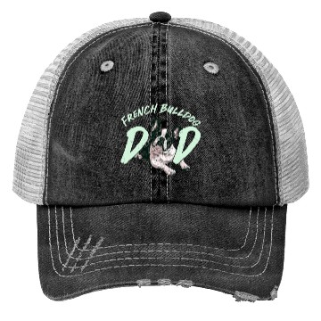 Discover French Bulldog Owner Frenchie FRENCH BULLDOG Trucker Hats
