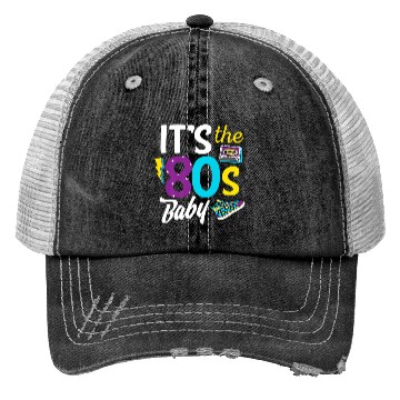 Discover Vintage 80s Clothes Premium Trucker Hats