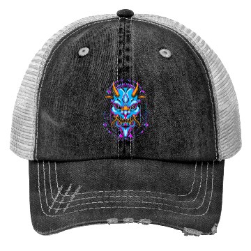 Discover Street cyberpunk clothing streetwear Trucker Hats
