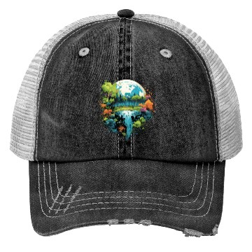 Discover Respect Your Mother Earth Day Save Our Planet Trucker Hats