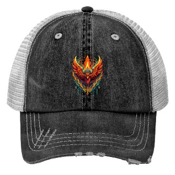 Discover Fiery wings Trucker Hats