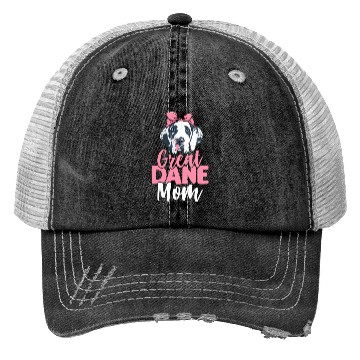 Discover Great Dane Mom Dog Lover Dog Mom Trucker Hats