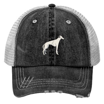 Discover Russian greyhound Trucker Hats
