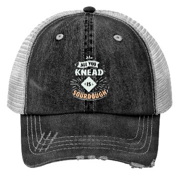Discover Sourdough Starter Bread Premium Trucker Hats