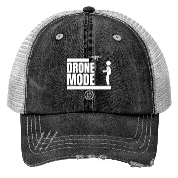 Discover Drone Mode On Funny Drone Pilot Trucker Hats