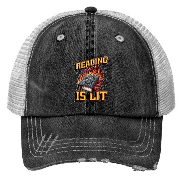 Discover Literature Teacher Reading Is Lit Educator Bookish Trucker Hats