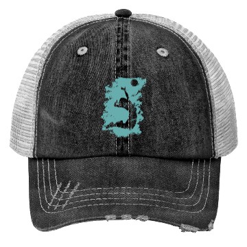 Discover Volleyball Beach Grunge Vintage Trucker Hats