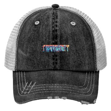 Discover Train Art Number 3 Trucker Hats