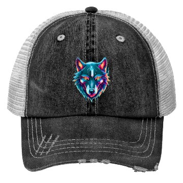Discover wolf Trucker Hats