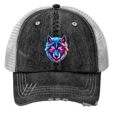 Discover wolf Trucker Hats