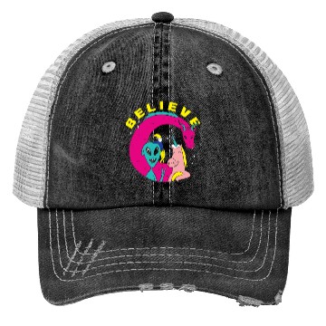 Discover Funny Alien Ufo Extraterrestrials Lover Gift Trucker Hats