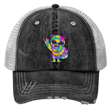 Discover Funny Alien Ufo Extraterrestrials Lover Gift Trucker Hats