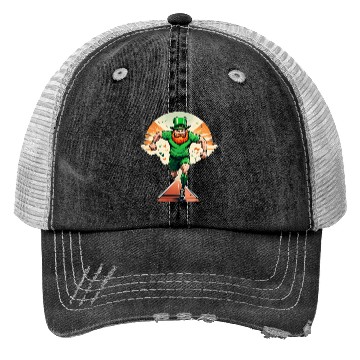 Discover St. Patrick's Day Shamrock St Paddy's Day Running Trucker Hats