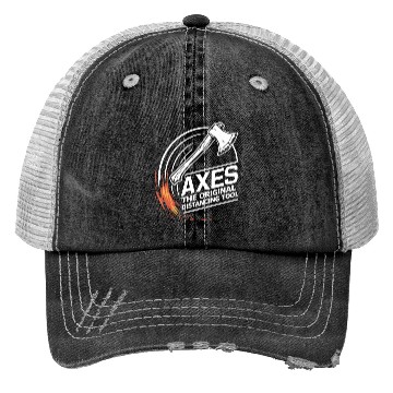 Discover Axe Throwing Enthusiasts Championship Precision Trucker Hats