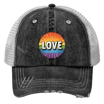 Discover LGBTQ Love Trucker Hats