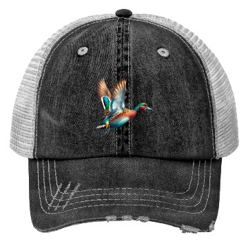 Discover Chestnut Teal in Flight Trucker Hats