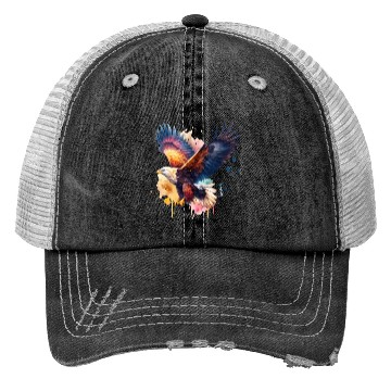 Discover Wedge-tailed Eagle in Flight Trucker Hats
