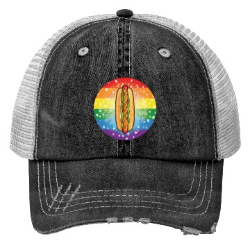 Discover LGBTQ Hot Dog Trucker Hats