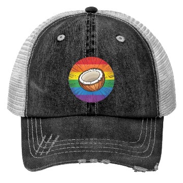 Discover LGBTQ Coconut Trucker Hats